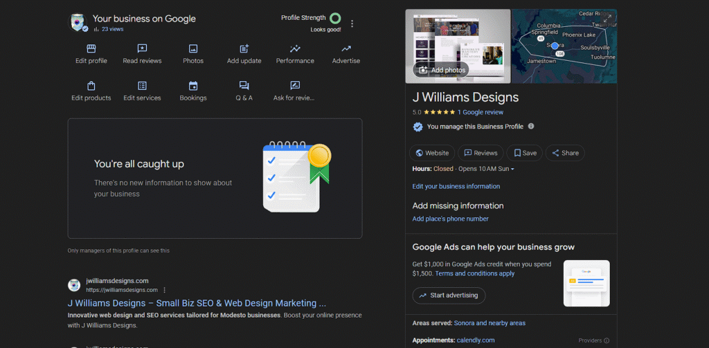 Google My Business suspension and verification process for California wellness professionals